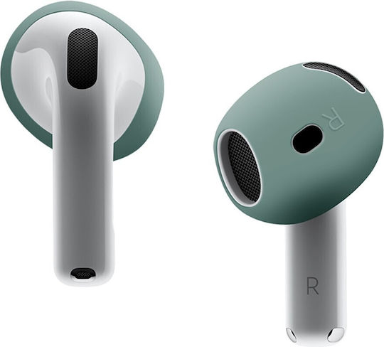Silicone Covers in Green color for Apple AirPods 4