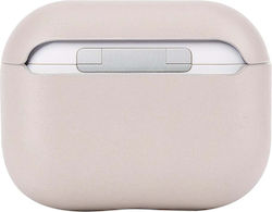 Decoded Θήκη Δερμάτινη σε Μπεζ χρώμα για Apple AirPods Pro