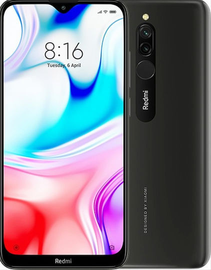 Xiaomi Redmi 8 (4GB/64GB) Schwarz Generalüberholter Zustand A
