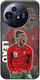 Euro 2024 Rafael Leao TCL 50 Pro NXTPAPER 5G Черен TPU Силикон
