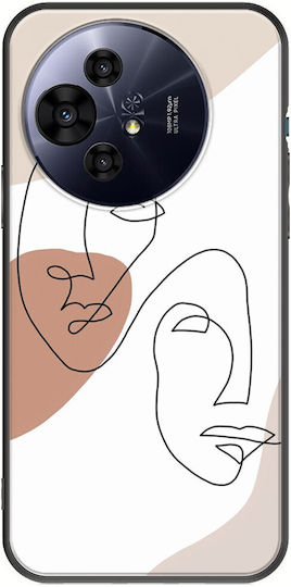 Two Faces Tcl 50 Pro Nxtpaper 5g Black Tpu Μαύρη Σιλικόνη