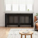 vidaXL Husă Pentru Radiator Din PAL Negru 172x19x81,5cm