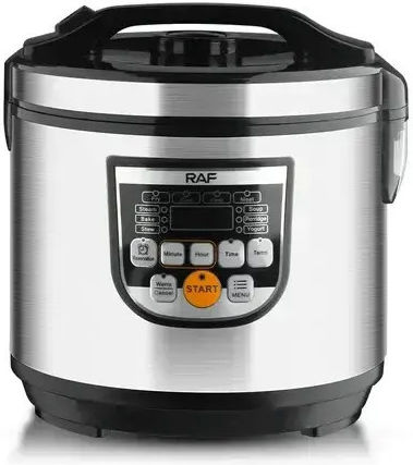Raf Πολυμάγειρας 900W με Χωρητικότητα 5lt Μαύρος