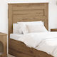 vidaXL Wooden Bed Headboard Artisan Oak 80x100cm