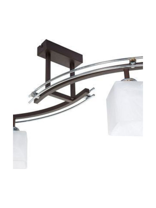 Light Home Dublu Spot în Culoare Alb