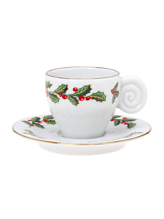 Cryspo Trio Weihnachtliche Becher Mehrfarbig We...