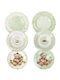 Brandani Christmas Porcelain Dinnerware Set Coccole
