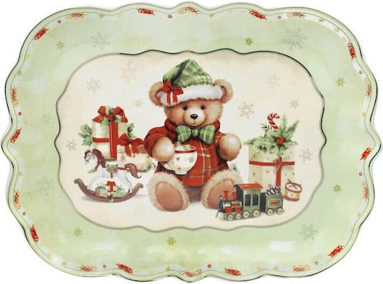 Brandani Christmas Porcelain Platter Coccole 33cm
