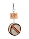 Musicianxdesigner Wooden Drum Keychain
