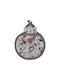 Christmas Tableware Ornaments Set Glass Towel Holder Ilis Home 73201 Snowman