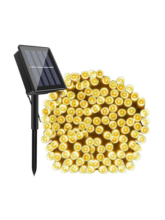500 Светлини LED 50m. Неутрален бял Слънчеви тип Лента 1бр