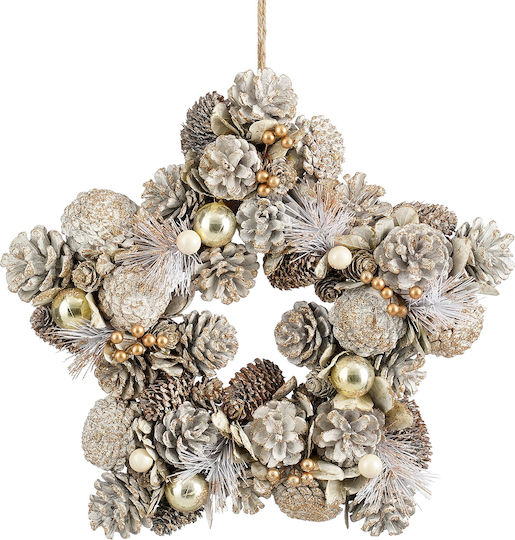 Edelman Stea Suspendată Albă 34 cm