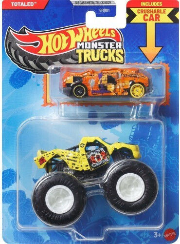 Hot Wheels Αυτοκινητάκι Trucks Totaled 1:64 Monster Truck για 4+ Ετών