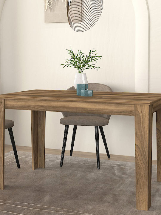 Darlen Масa За Трапезария Дървена Орех 125x72x74см