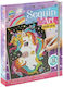 Moxy Painting Sequins 20x25cm Unicorn