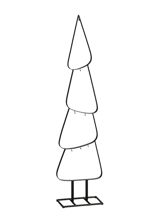 Christmas Decorative Metal Tree 89.5cm Black