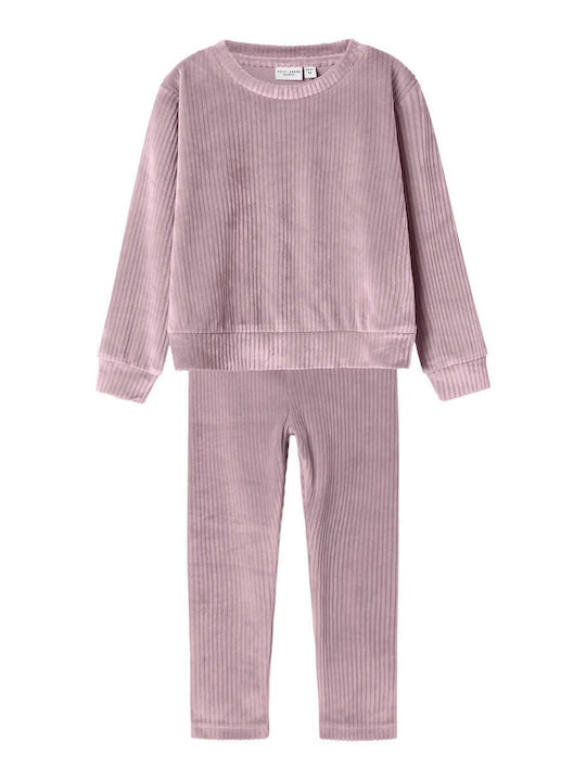 Kids' Set with Pants Winter 2pcs Lilac