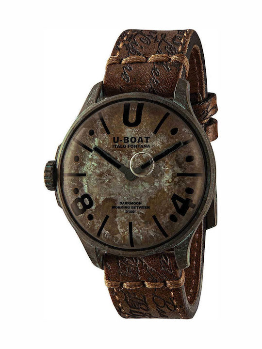 U-Boat Mens Uhr Batterie mit Metallarmband