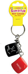 Super Fun Key Chain Sex Dice