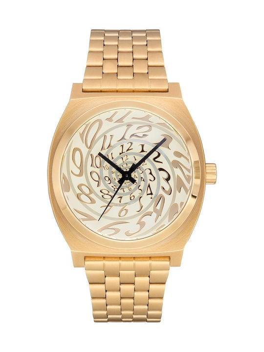 Nixon Time Teller Ανδρικό Ρολόι Μπαταρίας με Χρ...