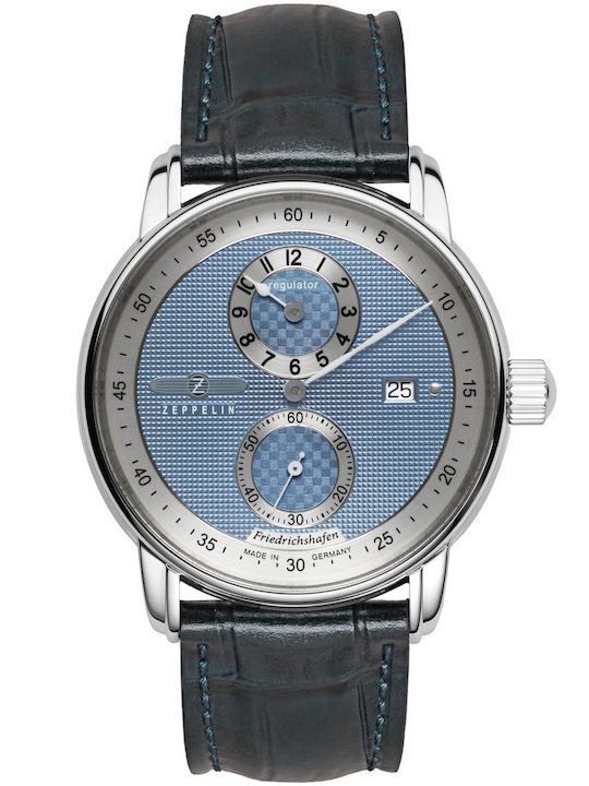 Zeppelin Mens Herrenuhr 42 mm Automatisch mit b...