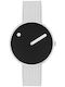 Picto Men's Watch 34mm Battery with Silver Metal Bracelet