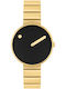 Picto Men's Watch 34mm Battery with Gold Metal Bracelet