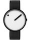 Picto Herrenuhr 34mm Batterie mit Schwarz Metallarmband