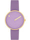 Picto Men's Watch 34mm Battery with Purple Metal Bracelet