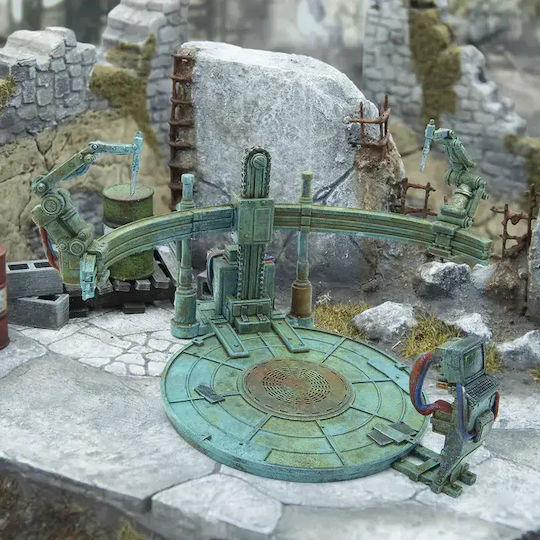 Fallout Wasteland Warfare Roboterwerkbank Terrain Erweiterung