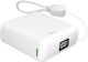 Puro Power Bank 10000mAh 20W with USB-A Port and USB-C Port Power Delivery White