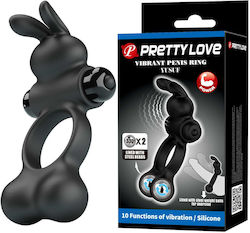 Pretty Love Vibrating Penis Ring Yusuf 10 Funct...