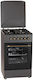 MPM Cooker 58lt W50cm. Black