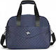 Playful Bags Sack Voyage 24lt Blue Fabric L40xW20xH30cm