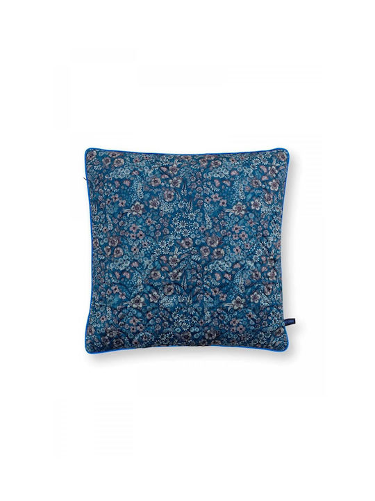 PiP Studio Sofa-Kissen ''quilted Blue 50x50cm.