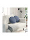 vidaXL Velvet Blue Sofa Cushion 40x40cm