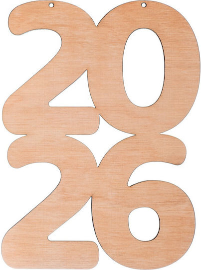 Holzhandwerksdekoration Chronologie 2026 Nv555 15x20cm Nv-1000555