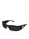 Balenciaga Unisex Sonnenbrille mit Schwarz Kunststoff Gestell und Schwarz Linse