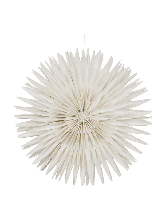 House Doctor Paper Christmas Decorative Pendant Star 60x18x60cm White