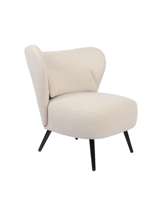 Nagreta Bergère Cream, Black Shade 77x73x74cm