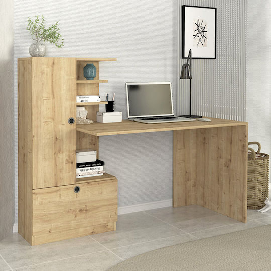 Schreibtisch Domingo 149.5x60x120cm Sapphire Oak Schreibtisch Domingo 149.5x60x120cm Sapphire Oak