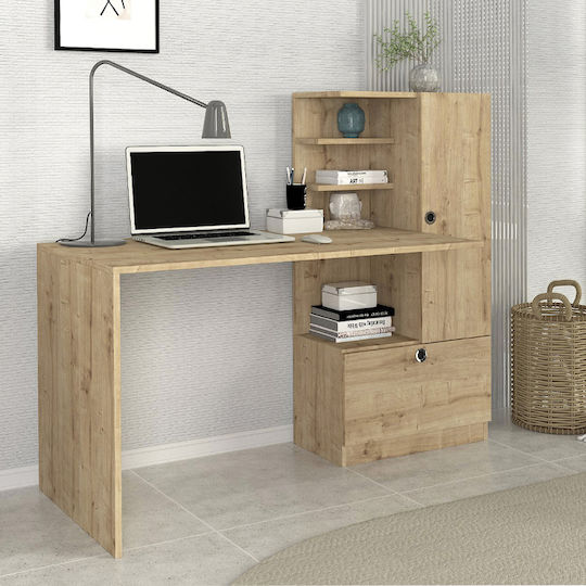 Γραφείο Merino 149.5x61.8x120εκ. Sapphire Oak