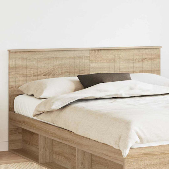 vidaXL Κεφαλάρι Κρεβατιού Ξύλινο Δρύς Sonoma 160x100cm