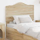 vidaXL Wooden Bed Headboard Sonoma Oak 100x100cm