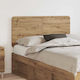 vidaXL Табла За Легло Дървено Artisan Oak 120x1...
