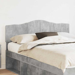 vidaXL Wooden Bed Headboard Gray 160x100cm
