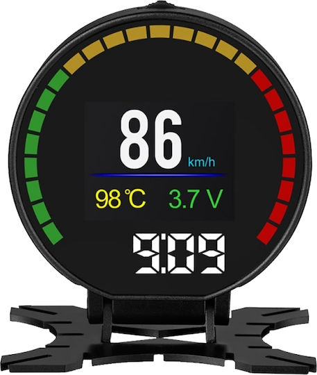 Obd2 Digital Hud Diagnostic Device Dashboard Information Display Windshield Dashboard Display P15