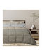 Das Home Duvet Single with Microfiber Filling 160x220cm 9692 Happy Taupe 550 GSMGsm 10.5 togs Togs