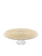 Atmosphera Celeste Kuchenteller Glas Gold 33x10.3cm