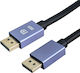 Powertech Cable DisplayPort male - DisplayPort male 3m Μαύρο (CAB-DP081)